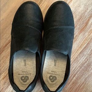 Clarks Shoes - Cloudsteppers bu Clark’s black loafers Clarks Shoes - Cloudsteppers bu Clark’s black loafers